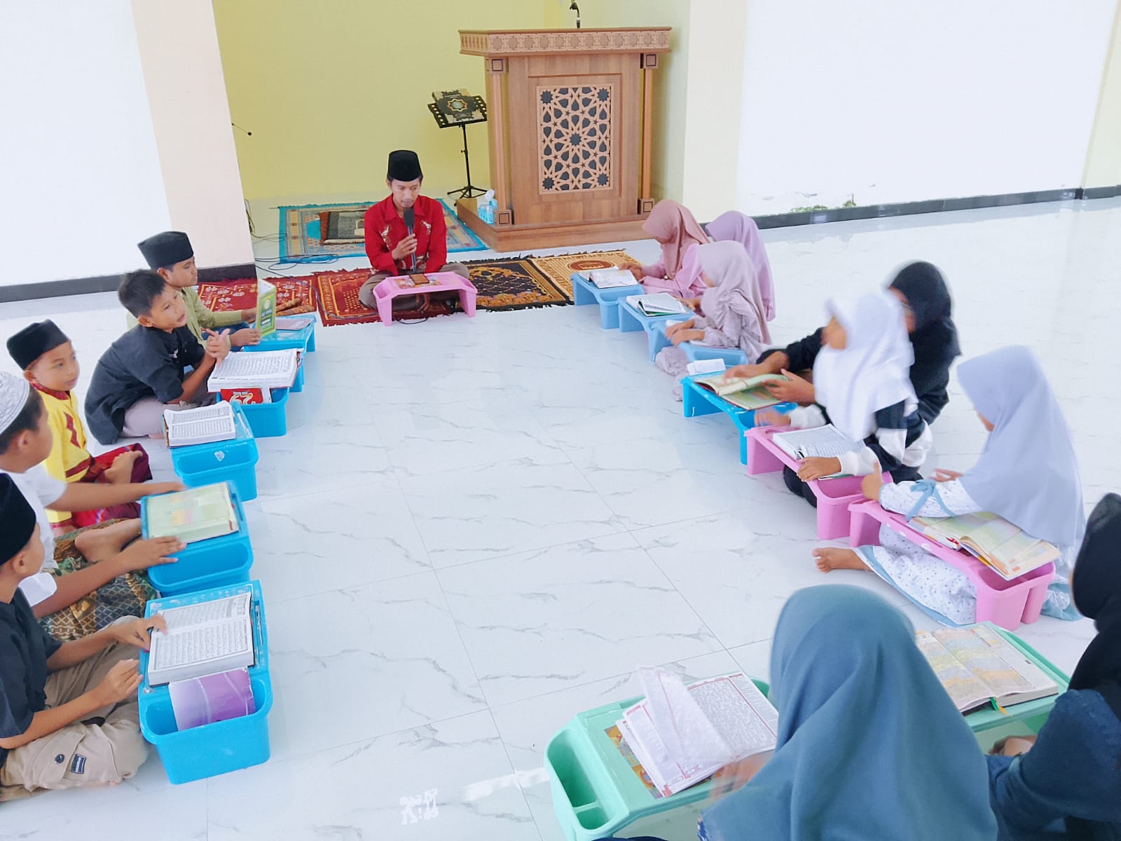 Ngaji di Masjid An Nur
