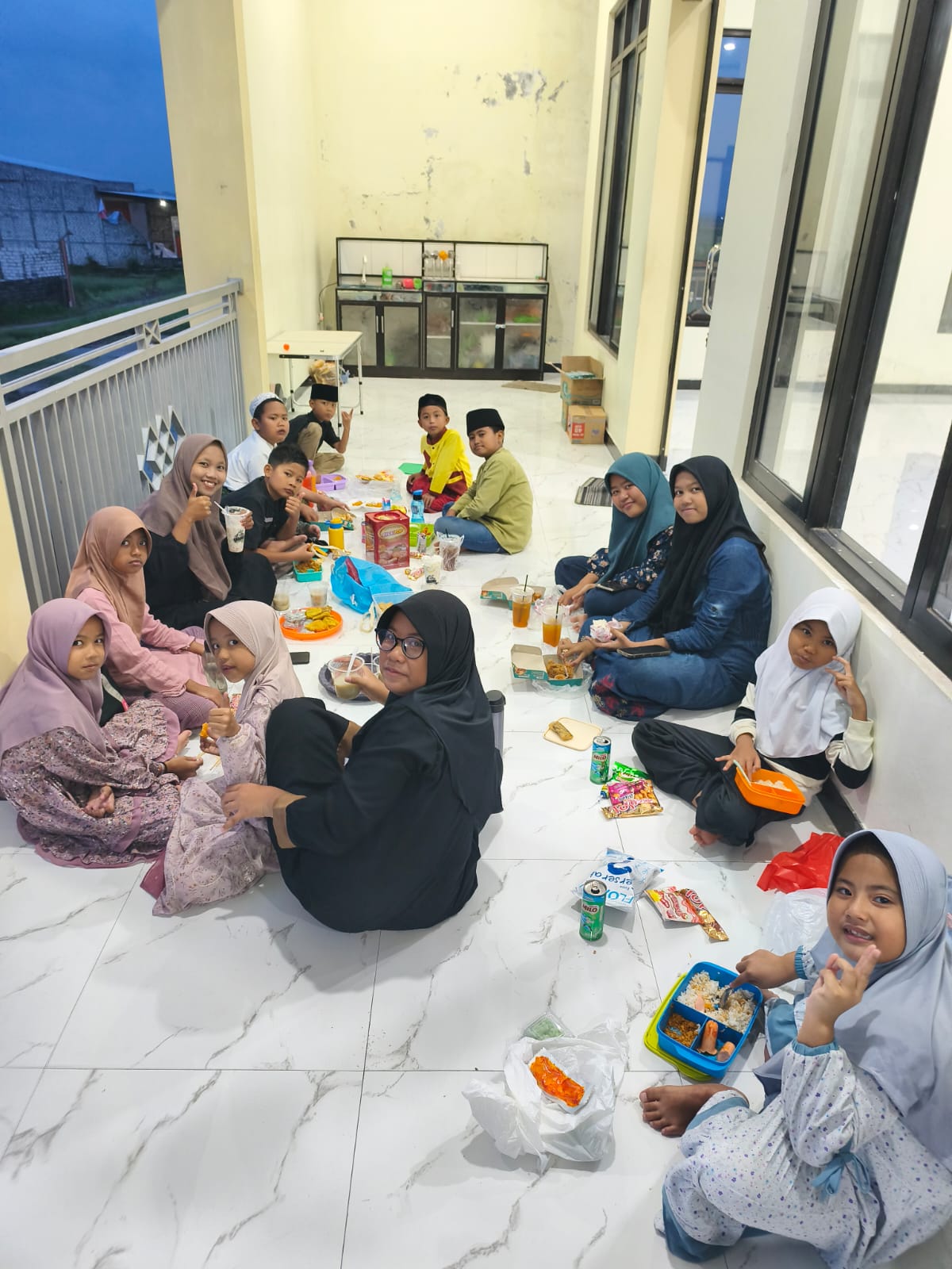 Buka Bersama di Masjid An Nur